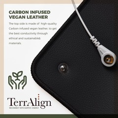 TerrAlign Premium Grounding & Earthing Mat 24×16 in – Carbon-Infused