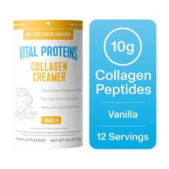 Vital Proteins Collagen Creamer Vanilla Dietary Supplements – 10oz (OVERSTOCK!)