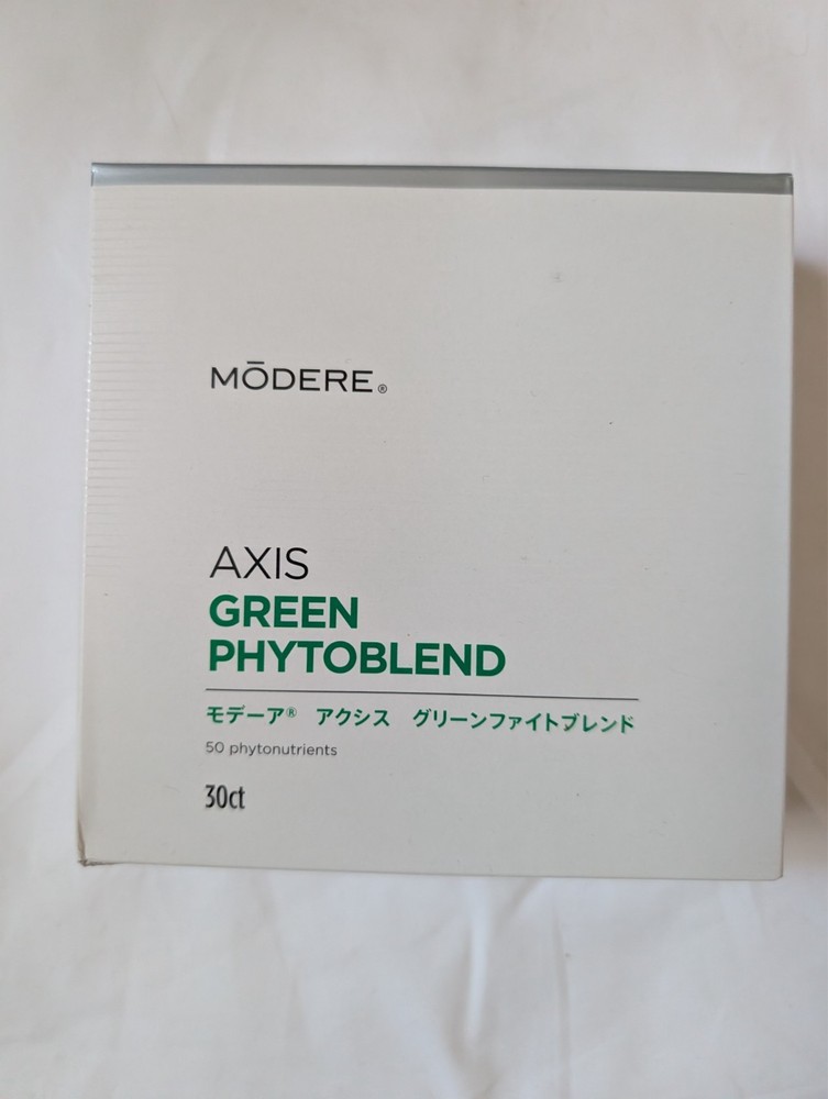 Modere AXIS Green Phytoblend 50 phytonutrients 30 ct Exp 2/2026 READ DESCRIPTION