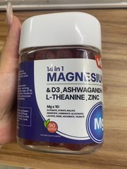 VEV 14-in-1 Magnesium Gummies 2 Pack Ashwagandha L-Theanine Support Mood