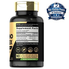 Complejo Tri-Amino 3500mg + Calcio, 90 Capletas | L-Arginina L-Ornitina L-Lisina