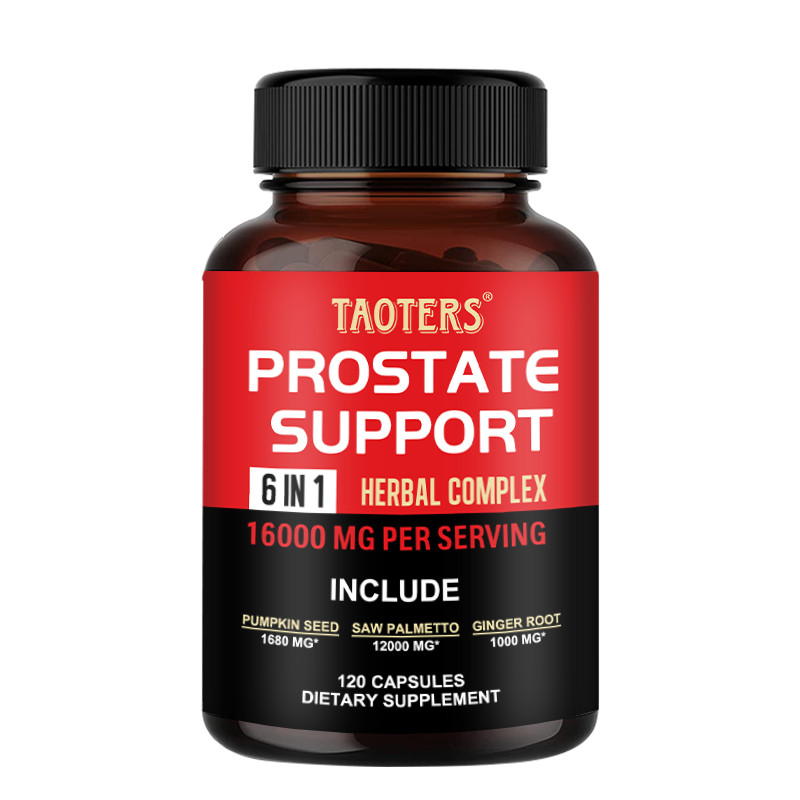 Prostate Support-Saw Palmetto-Reduce Frequent Urination,120 Capsules
