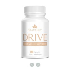 Bravenly Drive, Advanced Hormonal, Support, 60 Capsules, *BONUS GOLD SAMPLES*