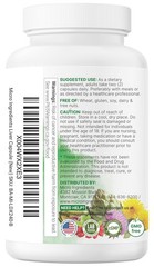 Liver Advanced+, 240 Veggie Capsules | 20in1 Complex with Milk Thistle, Dande…