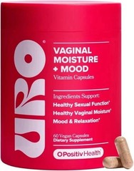 URO Vaginal Moisture Mood – Formulated to Support Vaginal Moisture-++