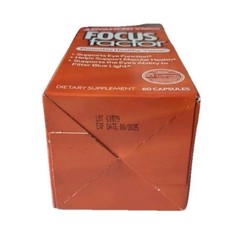 Focus Factor Advanced Vision 60 Capsules Expires: 08/2025