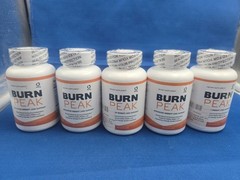 5 Bottles BURN PEAK Advanced Weight Management Fat Burner (150 Capsules) 10/2028