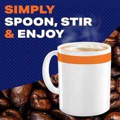 Delicious Vanilla Caramel Instant Coffee Mix – 8.7 oz Canister, Makes 5 Servings