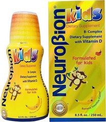 Neurobion Kids B Complex Liquid Multivitamin 8.45 Fl Oz for Children