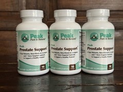 Peak Pure & Natural Prostate support 90 Count. * 3 Bottles * 03/25 Exp