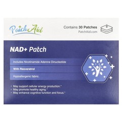 2 X PatchAid, NAD+ Patch , 30 Patches