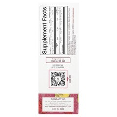 Organic Ionic Zinc Liquid Drops, Strawberry Lemon, 3 mg, 4 fl oz (120 ml)