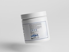 100% Pure Micronized Creatine Monohydrate – 3rd Party Lab Tested–Real Gainz Lab