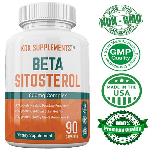 1 pk Beta Sitosterol Super Mega Strength for Prostate Phytosterol Plant Sterol