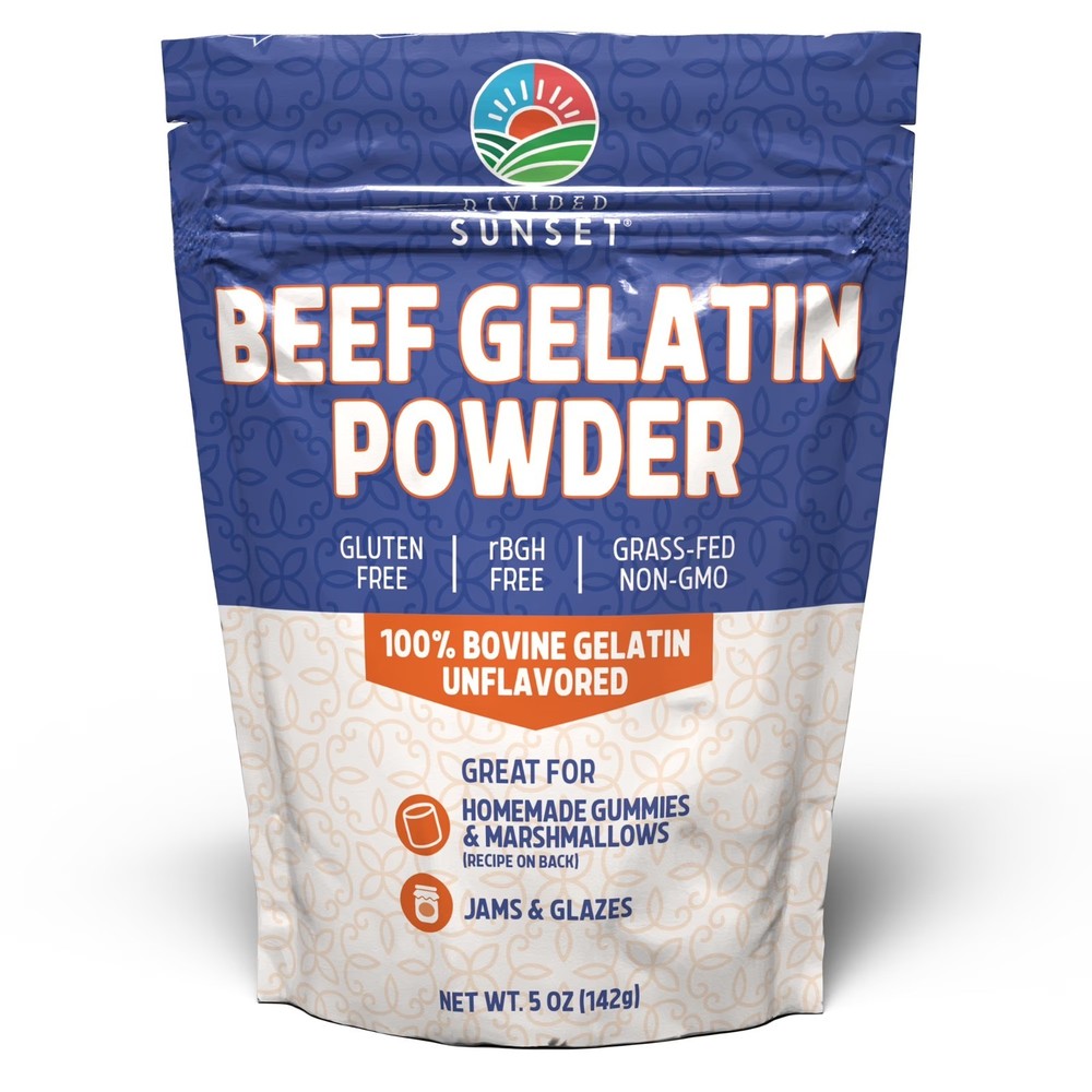 Divided Sunset Beef Gelatin Powder……