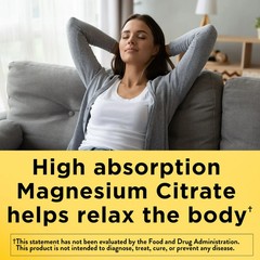 High Absorption Magnesium Citrate 200 Mg per Serving Gummies, 64 Count