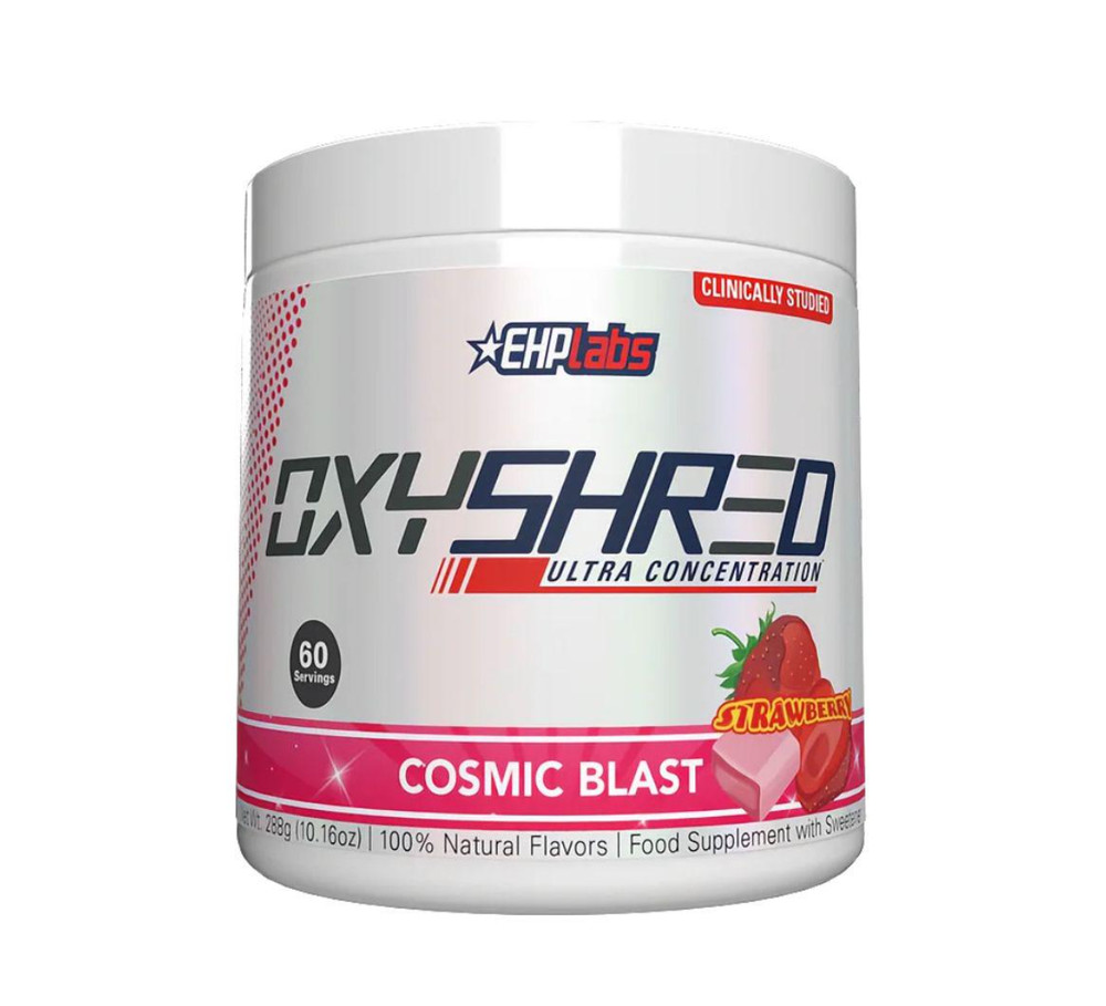 OxyShred Pre Workout Powder Energy Boost Drink Cosmic Blast 33 Serves Buy 3 Get4