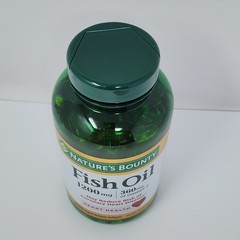 Nature’s Bounty Fish Oil 1200 mg, 200 Rapid Release Softgels Exp 09/2027