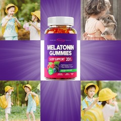 Melatonin Gummies 20mg – Improve Sleep Quality, Relieve Stress and Anxiety