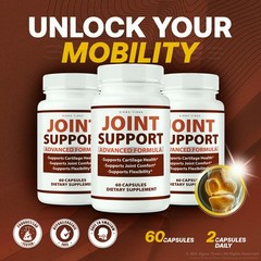 Joint Support Capsules. Advanced Hip, Joint and Muscle Support Formula 60ct