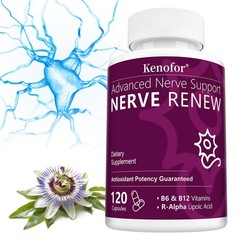 Nerve Support With Benfotiamine Stabilized R-Alpha Lipoic Acid 120 Capsules