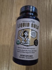 Legendary Milk LIQUID GOLD ~10-Day Supply 60 Vegetarian Capsules ~ 4/2028
