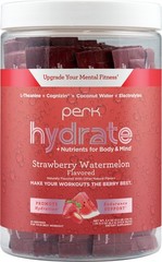 Perk Hydrate Electrolyte Stickpacks Strawberry Watermelon Flavored (20 Packets)