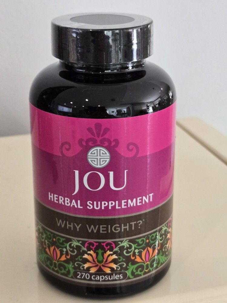 Jou Why Weight Herbal Supplements 270 Capsules Seal Exptn 10/2028 100% AUTHENTIC