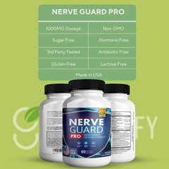 Nerve Guard Plus Pro Advanced Formula with 60 Count (Pack of 1)