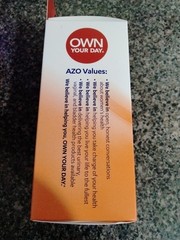 AZO Bladder Control with Go-Less Daily Supplement Capsules – 54 Count Exp 09/26