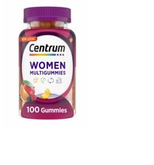 Centrum Multigummies Womens Gummy Vitamin Multivitamin Assorted Fruit 100 Count