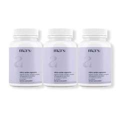 Mars Nitric Oxide Boost Support Capsules 60ct FS, Pack of 5.
