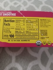 Honey Stinger Energy Gel Gluten Free Non-GMO Organic Fruit Smoothie 24 pack