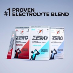 96 Servings Gatorade Zero Sugar Electrolyte Mix, Grape – Perfect for Workouts