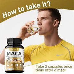 Maca 240pcs – Hormone Balance, Improves Sexual Performance, Energy Boost