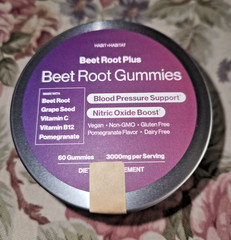 Beet Root Plus Gummies ~ Promotes Blood Flow & Aerobic Performance…