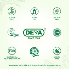 DEVA Vegan Ionic Trace Mineral Drops, Low Sodium, pH Balancing, 96-Day Suppl…