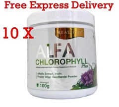 Real Elixir Alfa Chlorophyll Plus Diet Supplement Detox Anti Aging Rich Vitamins