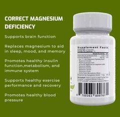 Magnesium Breakthrough all 7 essential forms – 60 capsules 250mg ea