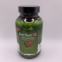 Irwin Naturals Beet Root RED Nitric Oxide Booster 60 Softgels exp: (READ)