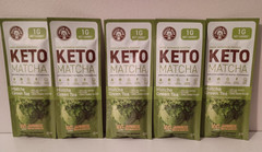 Frozen Bean Keto Matcha Single Serve On The Go Packets 0.7Oz MCT Oil (5 Pack)