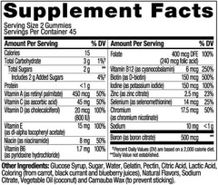 Women’s Multivitamin Gummy, Vitamins A, D, C, E, Biotin, Folic Acid, Adult Ch…