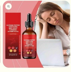 1 packs Cayenne Pepper Drops Supplement Liquid 60ml Herbal Cayenne Pepper