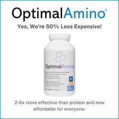 OptimalAmino Tablets (300 Count) | 99% Utilized 300 Count (Pack of 1)