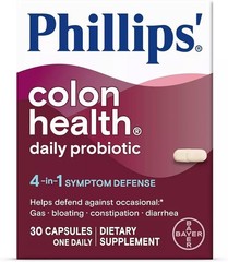 2 PACK Phillips Colon Health Daily Probiotic Dietary Supplement 30ct Exp 2027+