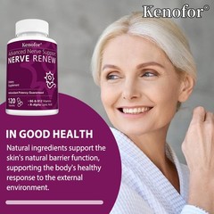 Nerve Support With Benfotiamine Stabilized R-Alpha Lipoic Acid 120 Capsules