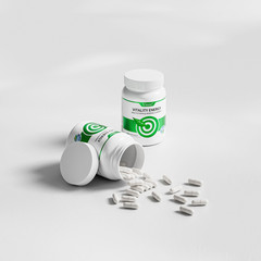 For Sustained Energy – 60 Capsules with Reishi, Vitamins,Minerals&Psyllium Husk