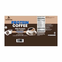 Original Protein Coffee 6.35 Oz by Rapid Fire