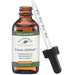 Native Remedies Focus ADDult for Mental Clarity