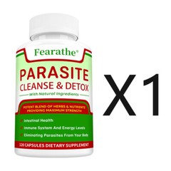 Parasite Cleanse 120 Capsules – Supports Gut Health – Immune System – Good Life